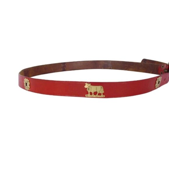 ROGER DORIG Vintage Handmade Swiss Appenzeller Belt M/L - Made in SWITZERLAND - Picture 3 of 10